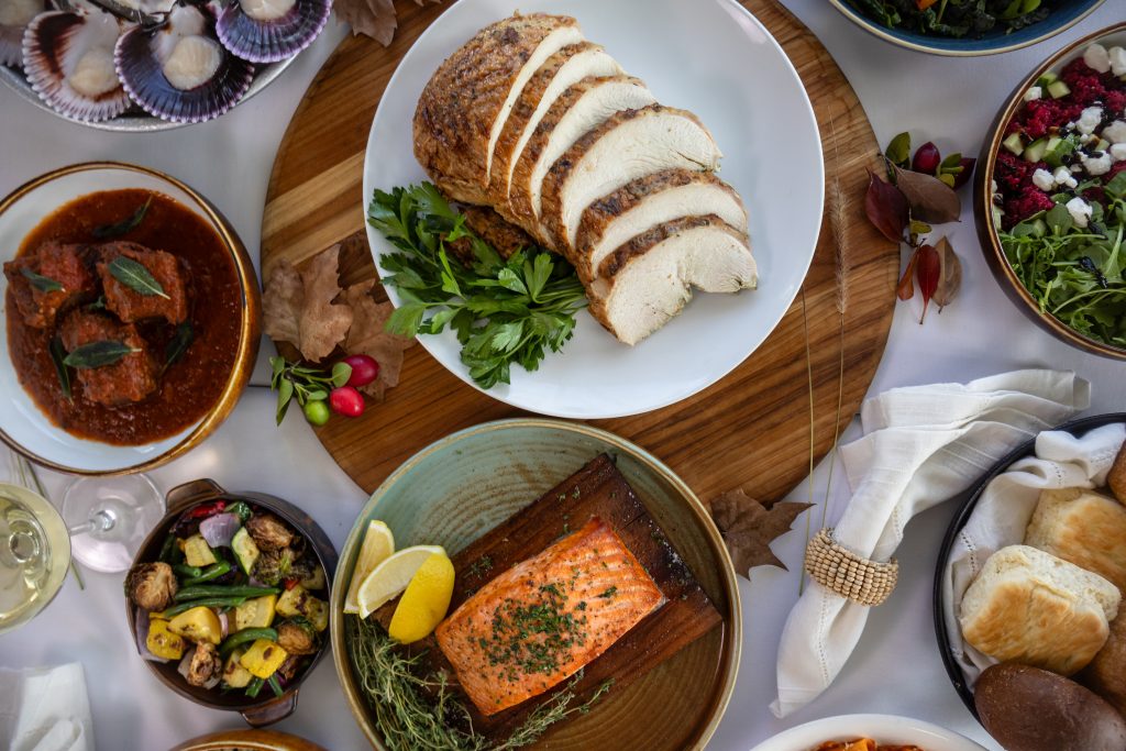 Celebrate Thanksgiving at Parkers' Lighthouse on Thursday, November 27th! We're offering a special Thanksgiving Day Buffet from 11:30 a.m.until 9:00 p.m.